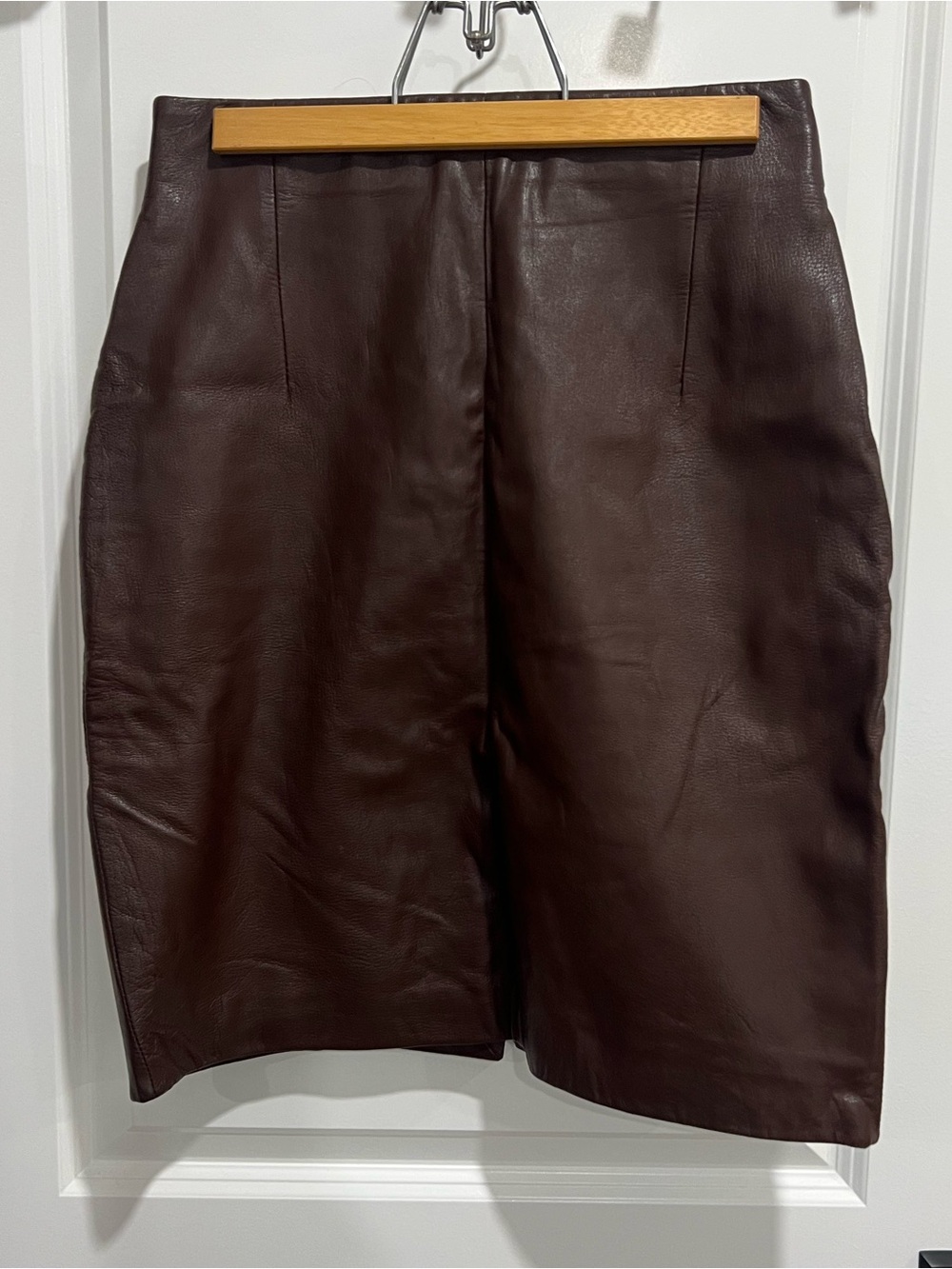 Vintage Nordstrom Leather Pencil Skirt